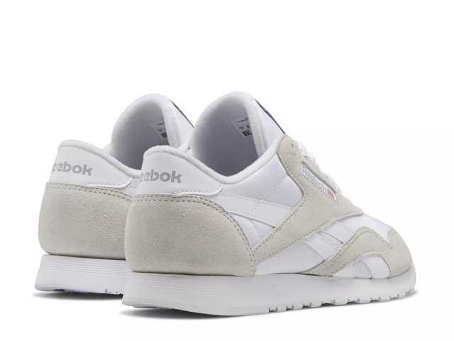 Reebok classic nylon silver sales