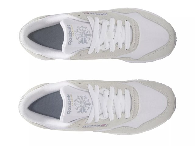 Reebok classic nylon white womens hot sale