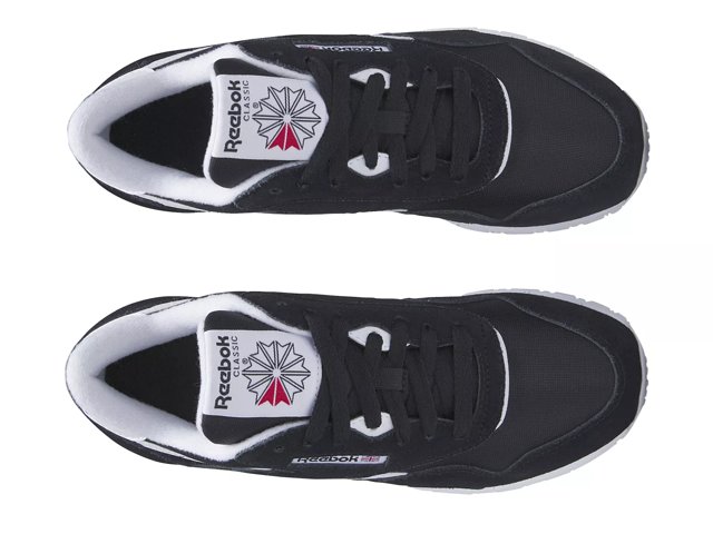 Reebok classic nylon black womens on sale