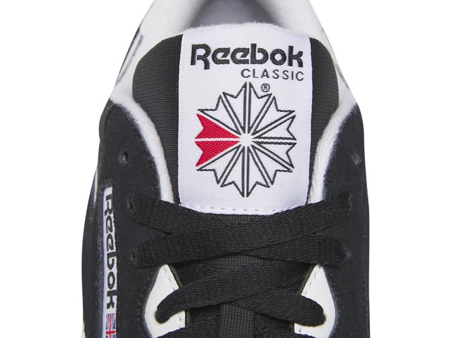 Reebok Classic nylon sneakers in black