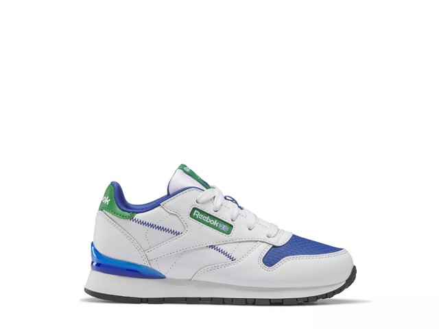 Reebok Classic Leather Step N Flash Light Up Sneaker Kids