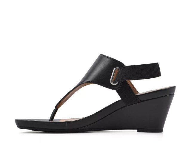 White Mountain All Dres Wedge Sandal