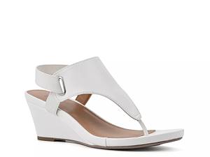 Dsw white best sale wedge shoes