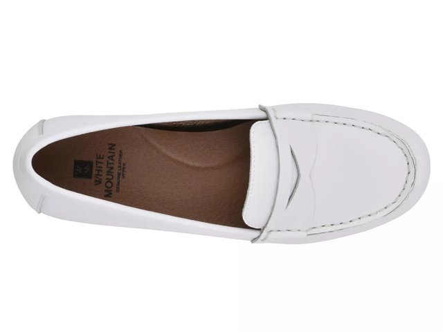 Dsw top white loafers