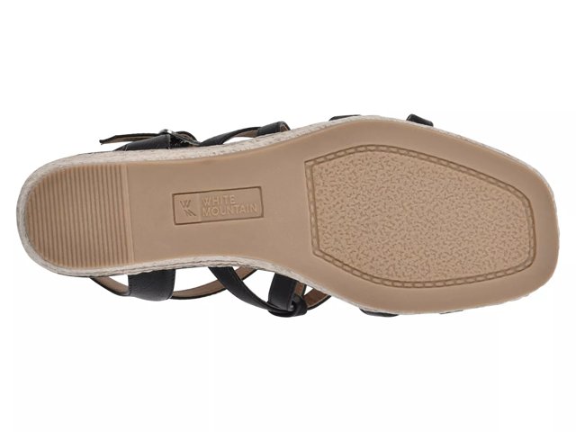 White Mountain Swayze Espadrille Platform Sandal