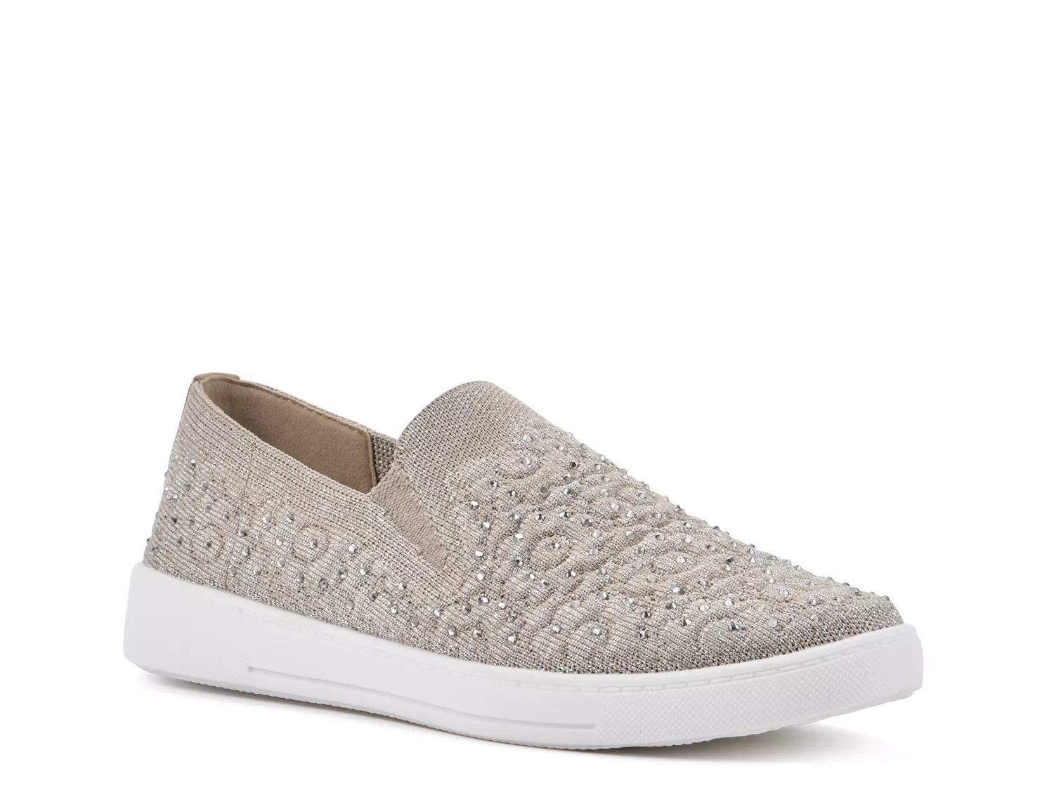 White Mountain Unit SlipOn Sneaker | Women's | Gold Metallic | Size 7 | Slip-Ons | Sneakers