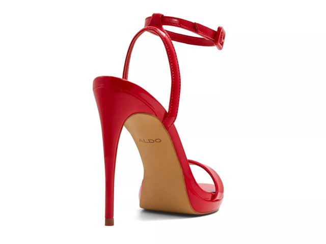 Red sandals aldo sale