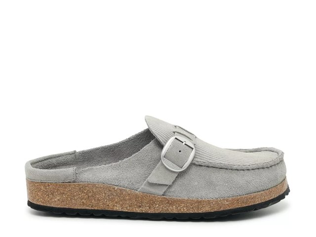 Birkenstock Buckley corduroy cork brown suede