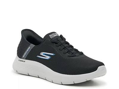  Skechers Men's Gowalk Flex Hands Free Slip-ins Athletic Slip-on  Casual Walking Shoes Sneaker, Black, 7.5 X-Wide