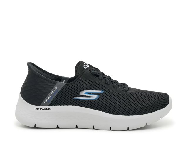 Men's Go Walk Flex Slip-In Sneaker - Black/Black