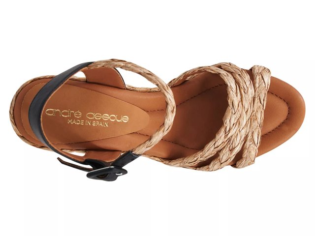 Andre assous espadrilles wedges on sale