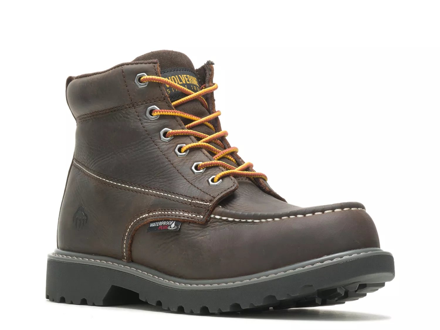 Wolverine Floorhand Moc Steel Toe Work Boot - Men's - Free Shipping | DSW