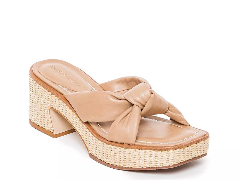 Bernardo Jolie Raffia Platform Sandal Free Shipping DSW