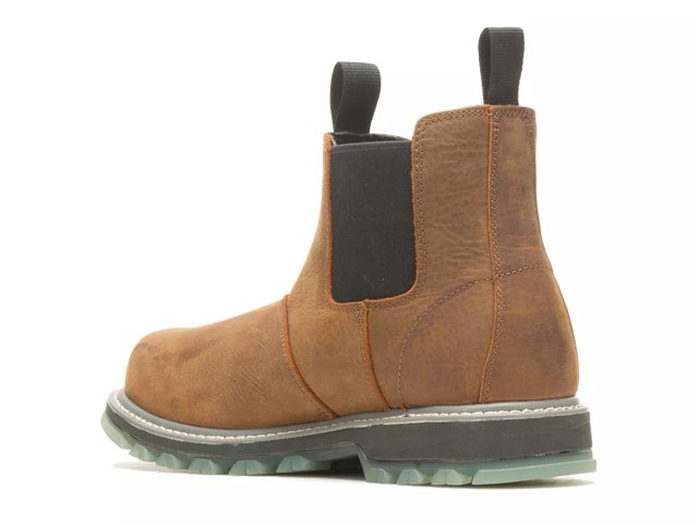 Wolverine Floorhand LX Chelsea Steel Toe Work Boot Men s Free Shipping DSW