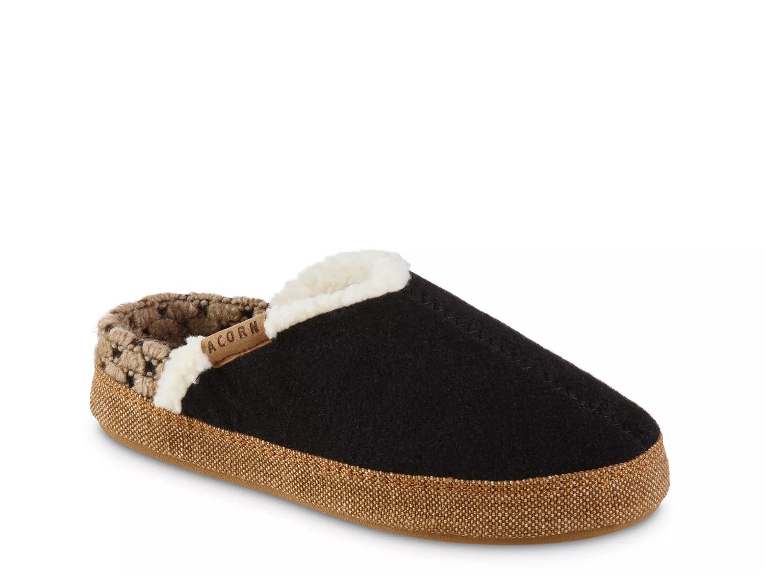 Acorn shearling online slippers