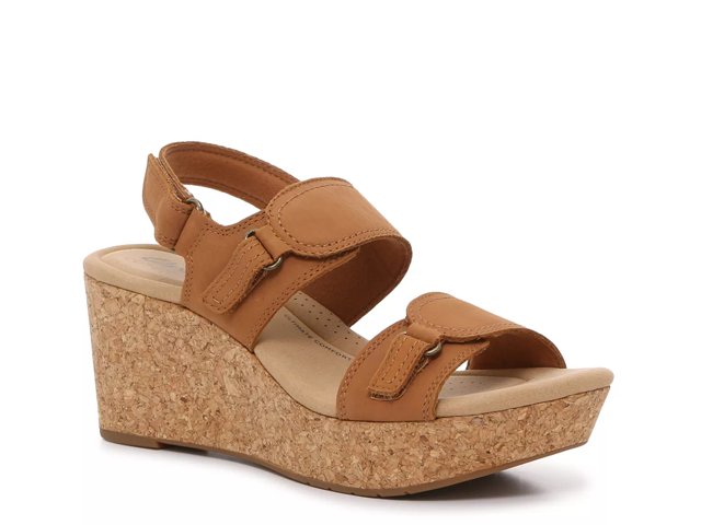 Clarks Rose Lane Wedge Sandal