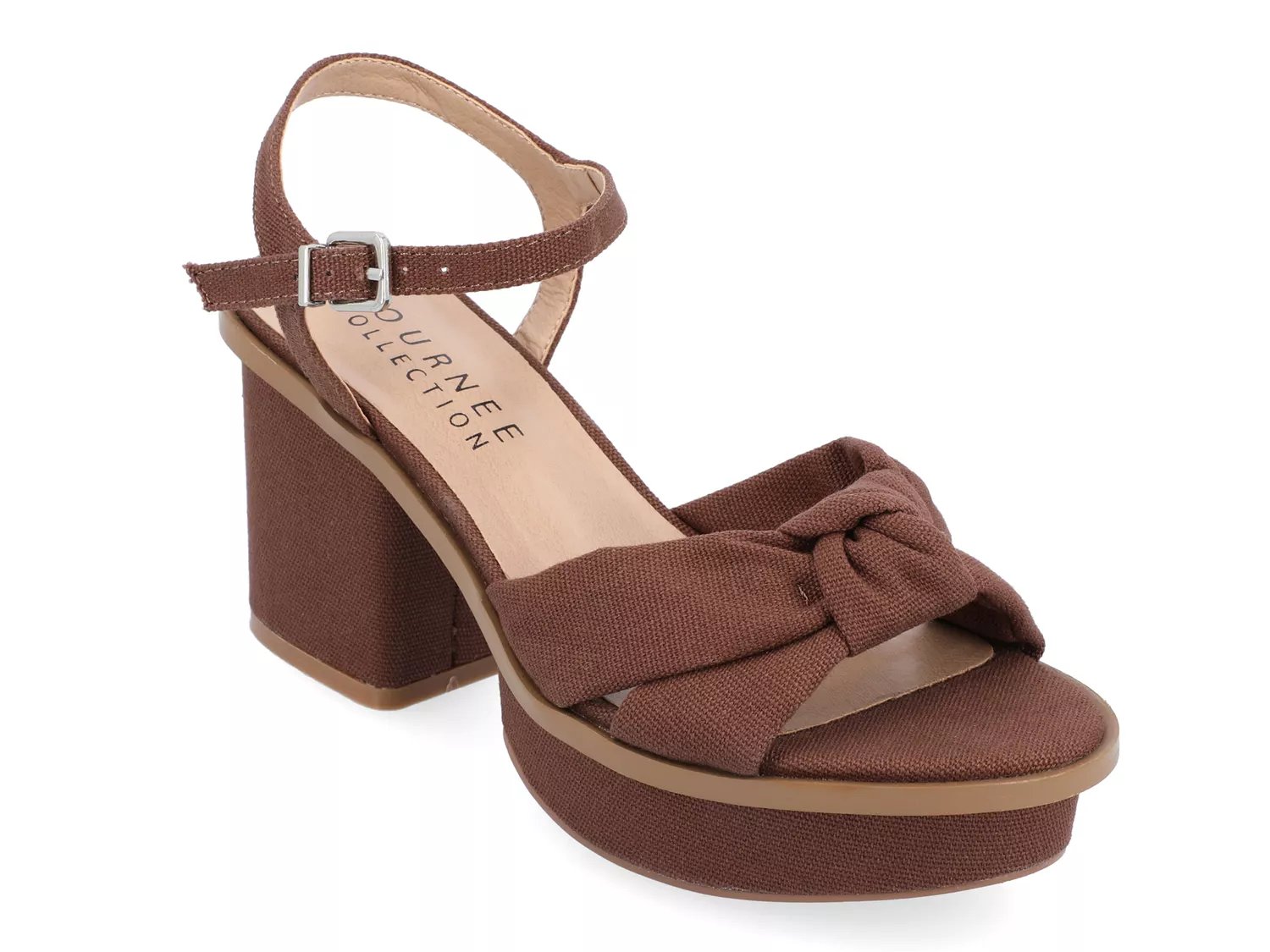 Journee Collection Garner Platform Sandal Free Shipping DSW