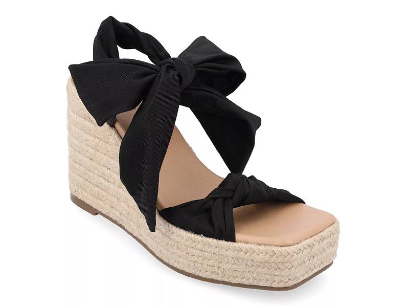 Journee Collection Monte Espadrille Wedge Sandal - Free Shipping | DSW