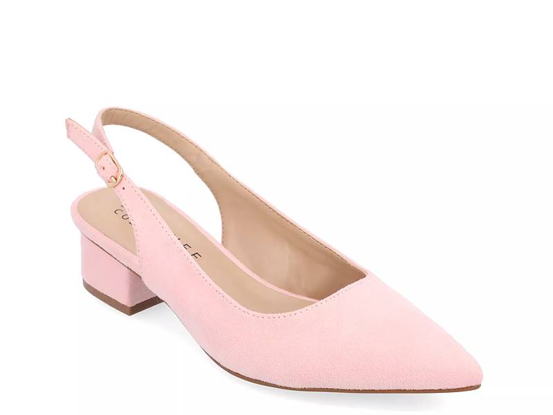 Sling pumps pink on sale