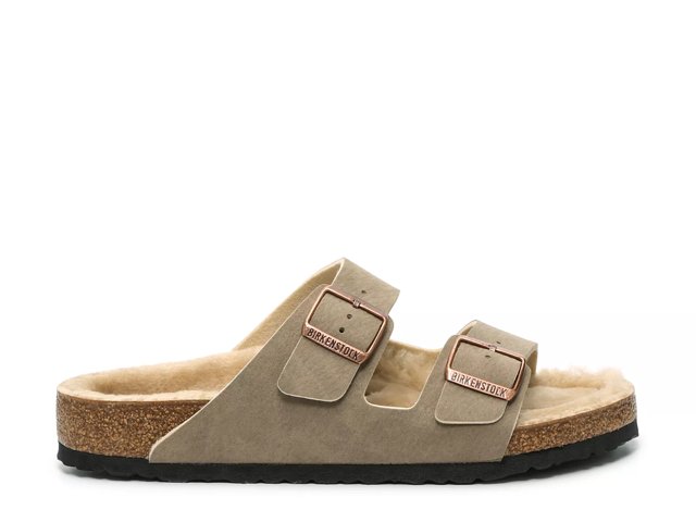 Birkenstock Arizona Shearling Slide Sandal - Men's