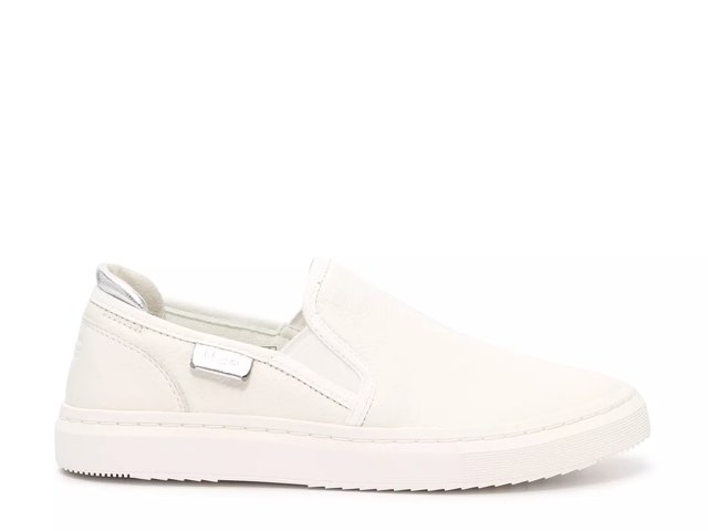 Ugg white sales slip on sneakers