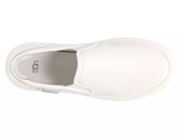 Ugg leather slip on sneakers new arrivals