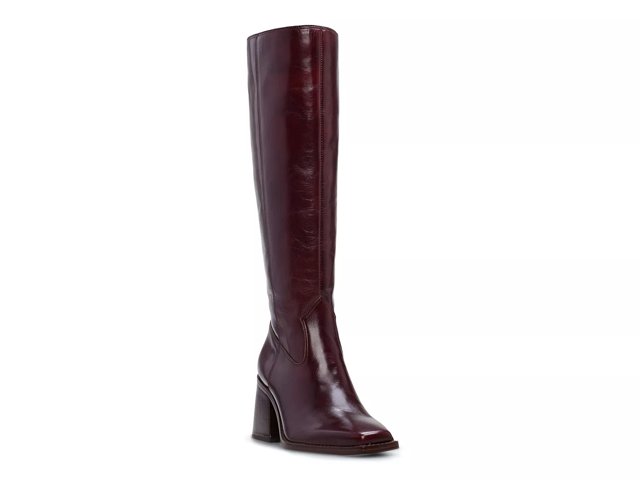 Vince camuto burgundy boots top