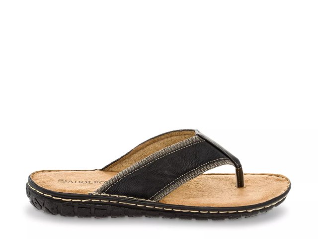 Adolfo mens shop flip flops