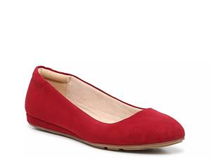 Red flats hot sale shoes dsw