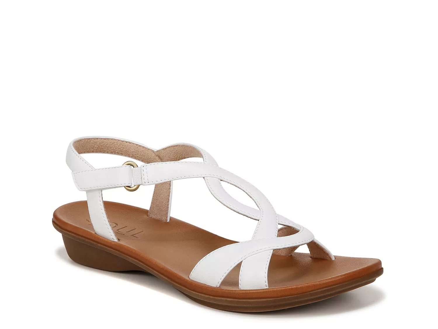 Naturalizer white hot sale sandals