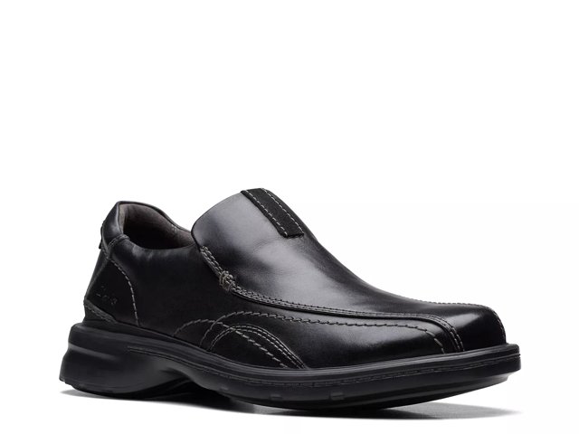 Clarks casual slip on shoes sale