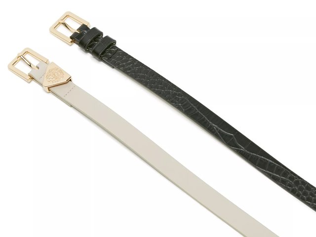 Vince Camuto Two for One Women s Belts 2 Pack Free Shipping DSW