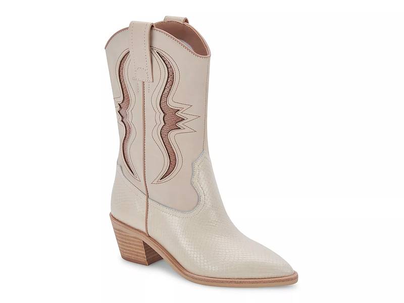 Zane Off White Western Boot | Groovy's | Western Boot | Neutral Boot 6