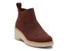 Maude Wedge Bootie - Women's Dark Brown view