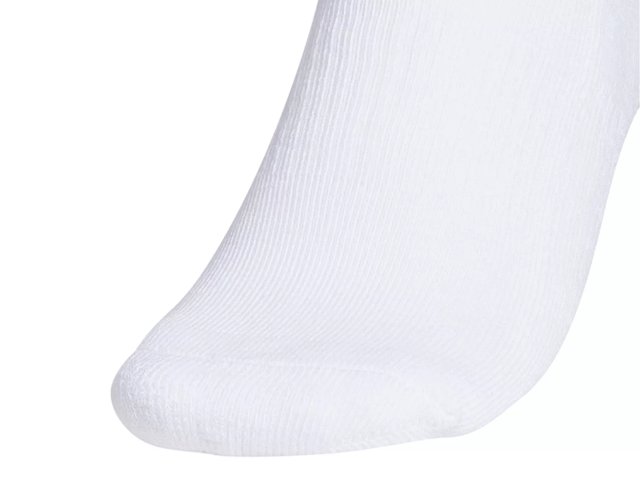 adidas Athletic Cushioned Women's Quarter Ankle Socks - 6 Pack