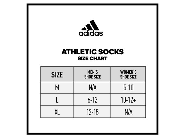 adidas Athletic Cushioned Women's Quarter Ankle Socks - 6 Pack