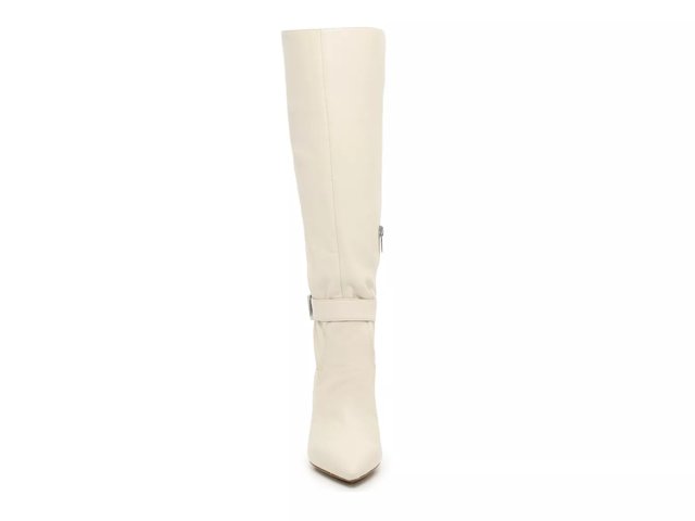 Vince camuto white boots top