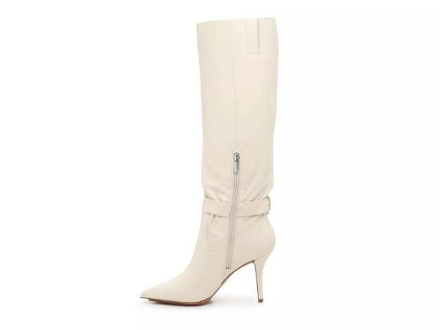 Vince camuto white boots top