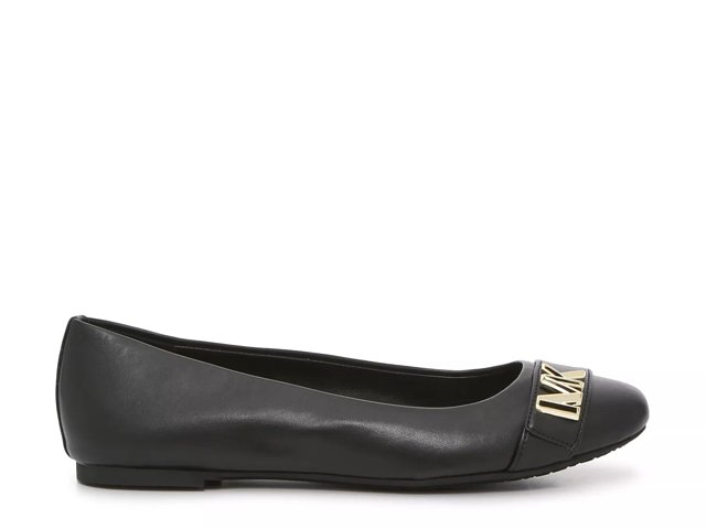 Michael kors black flats dsw discount