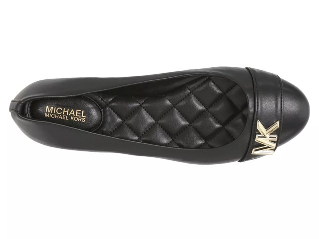 Michael kors leather flats shop