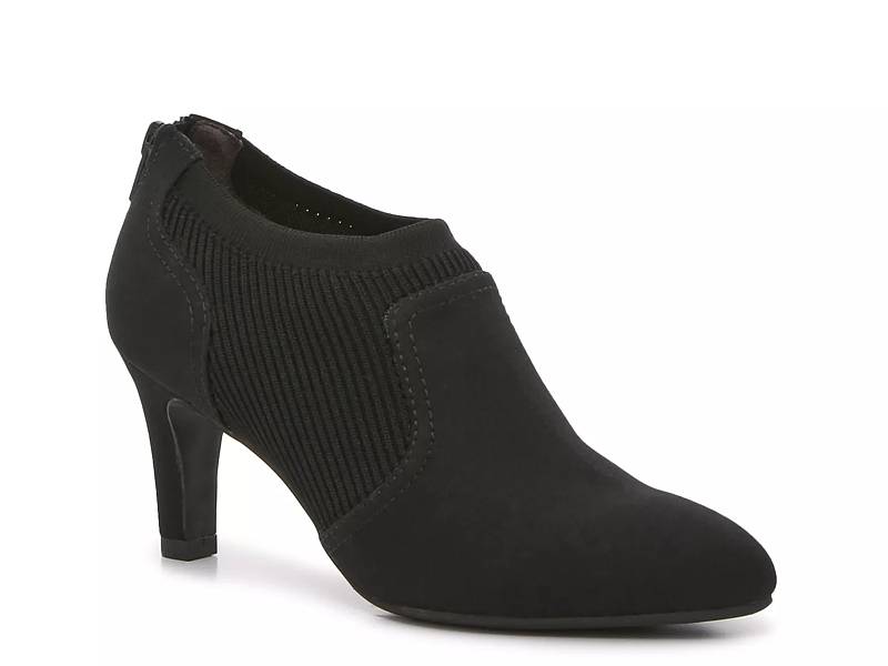 Dsw black discount peep toe booties