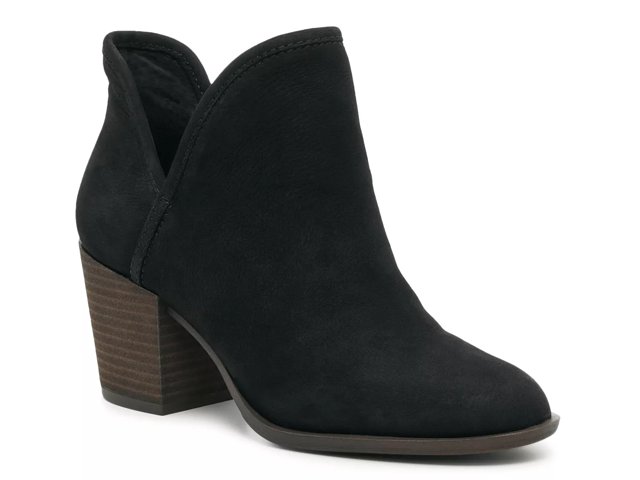 Lucky brand black booties dsw shop