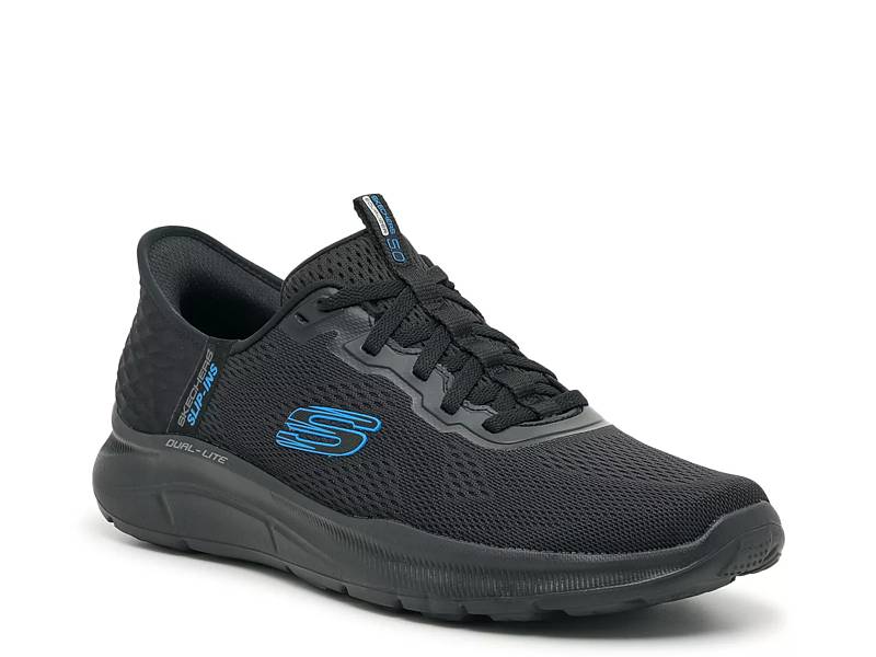 Performance Men's Go Walk 6 Black Stretch Fit Slip-On Shoes by Skechers at  Fleet Farm