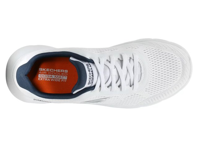 Skechers Men's, GO Walk Flex – Remark Walking Shoe, White/Navy, 7 Wide :  : Clothing, Shoes & Accessories