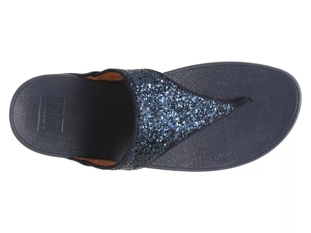 FitFlop Shimma Wedge Glitter Sandal Free Shipping DSW