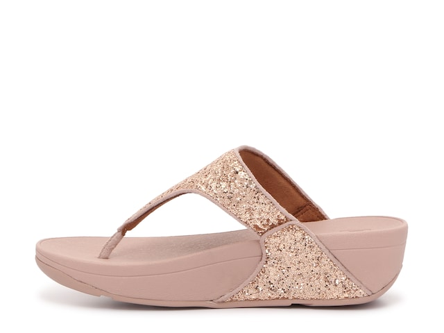 FitFlop Shimma Wedge Glitter Sandal - Free Shipping | DSW