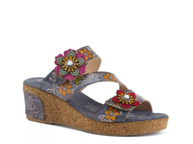 L Artiste by Spring Step Aminalla Wedge Sandal Free Shipping DSW