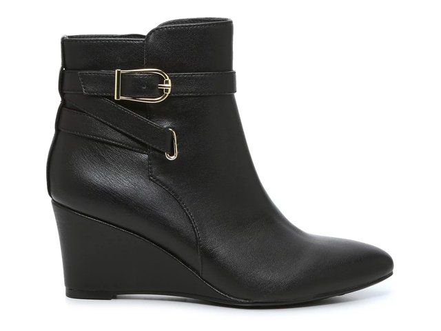 Dsw black wedge booties clearance