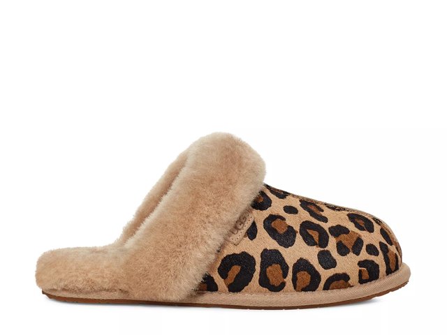 Leopard ugg scuffette slippers sale