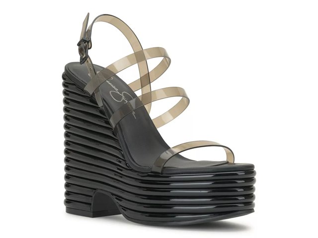 Dsw black wedges top